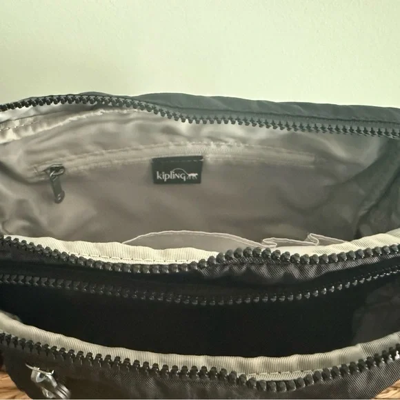 Kipling Charcoal Belt Bag - Picture 4 of 6